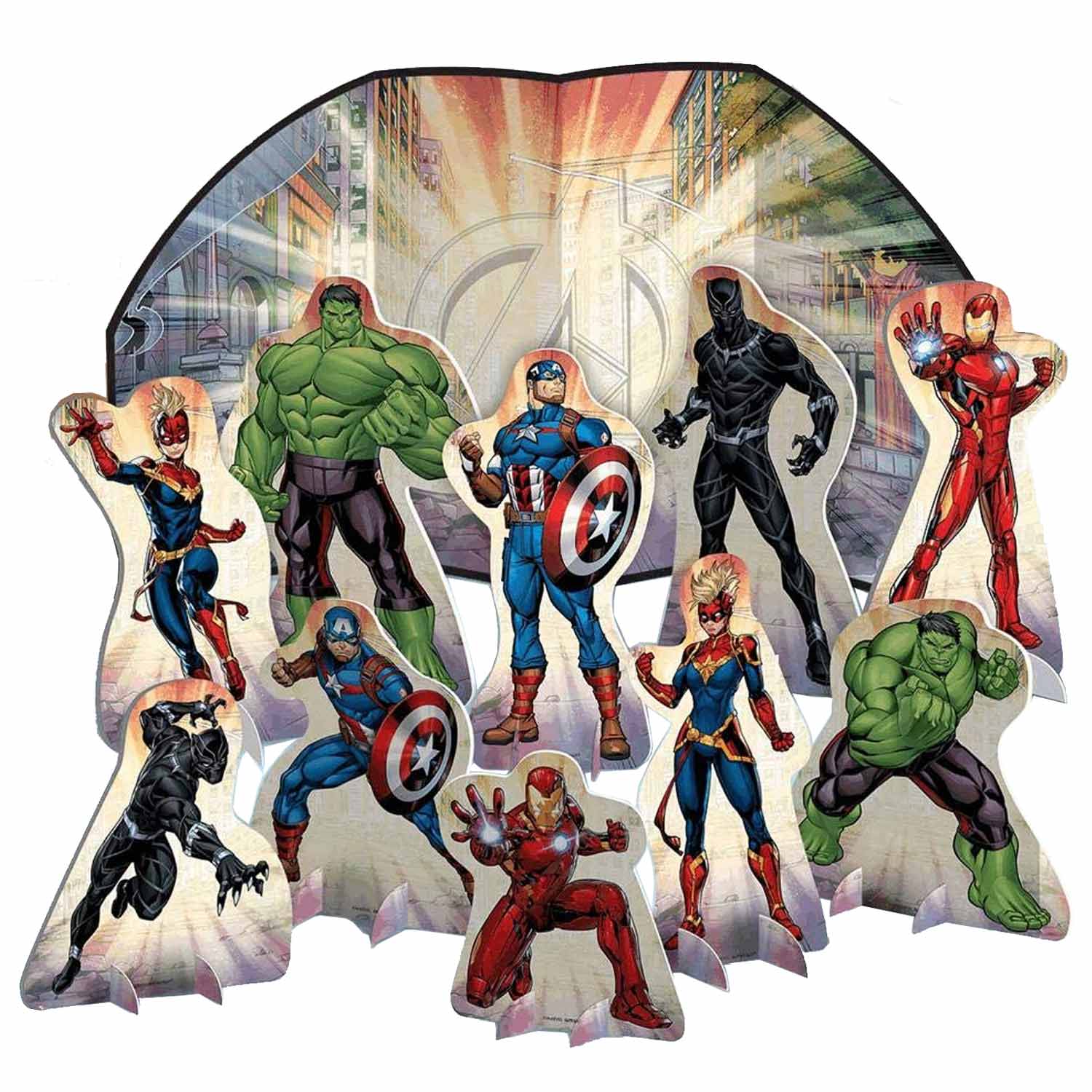 Avengers Powers Unite Paper Table Decorating Kit Decorations - Party Centre - Party Centre