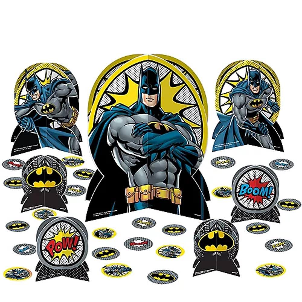 Batman Heros Unite Table Decorating Kit - Party Centre