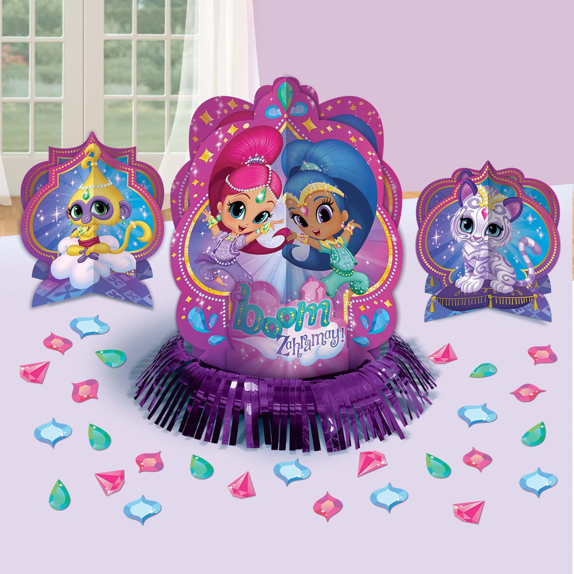 Shimmer And Shine Table Decorating Kit - Party Centre