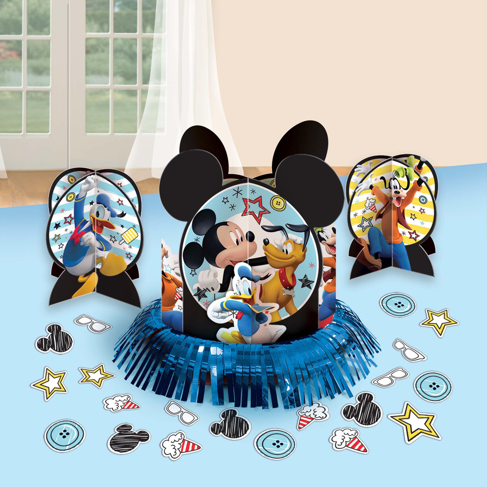 Mickey On The Go Table Decorating Kit Decorations - Party Centre - Party Centre