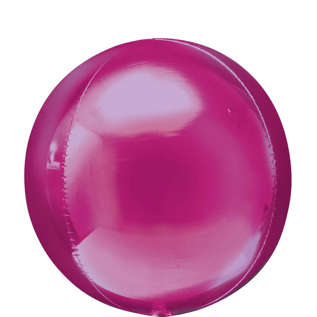 Pink Orbz Balloon 38x40cm Balloons & Streamers - Party Centre - Party Centre