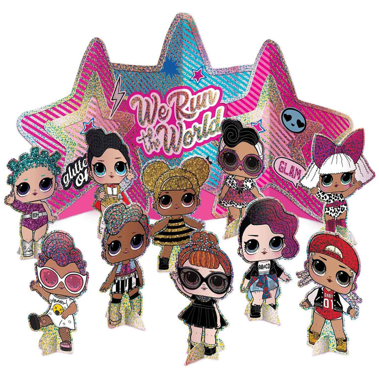 لول سربرايز توجيزر 4 إيفا! مجموعة تزيين للطاولة