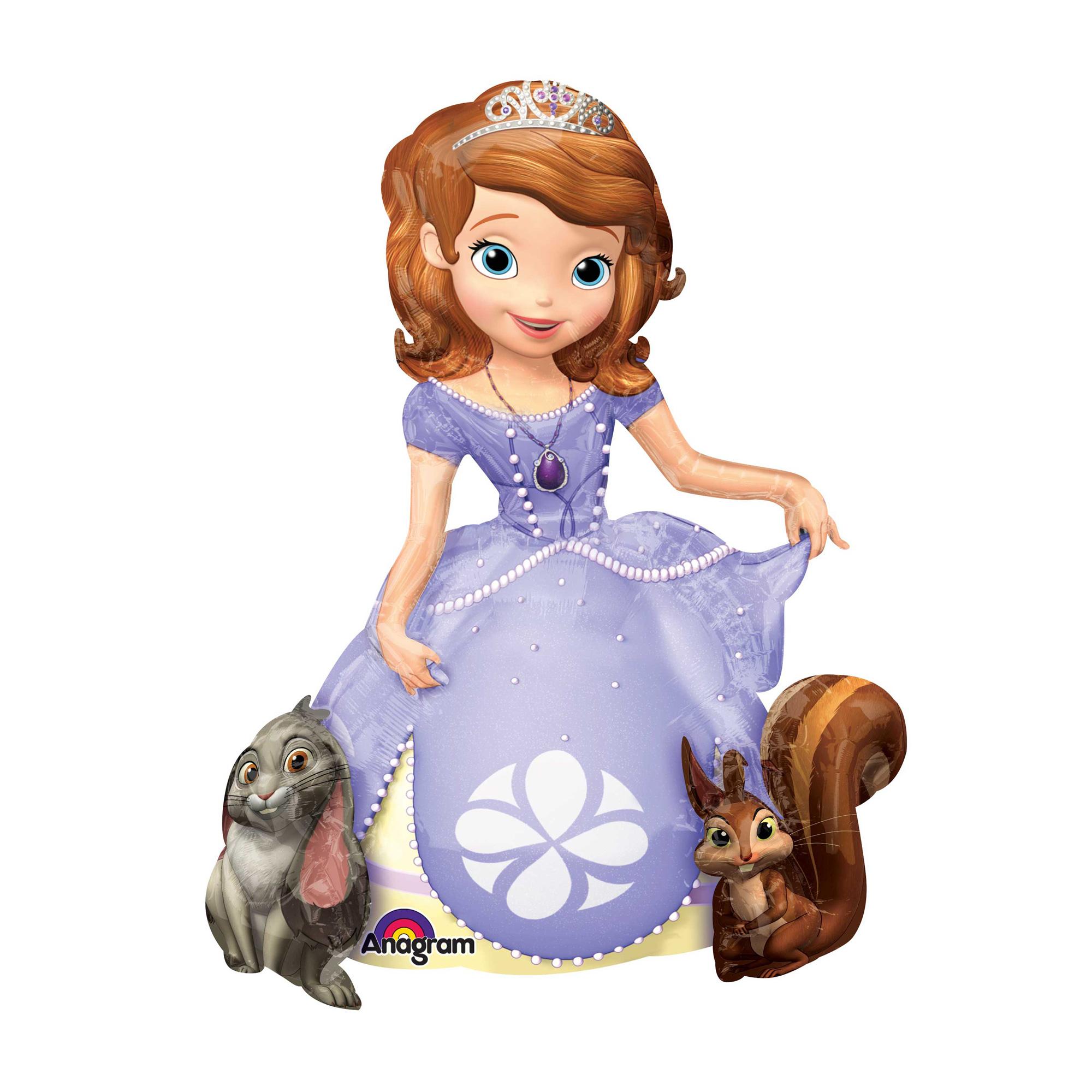 Sofia The First Airwalker Balloons & Streamers - Party Centre - Party Centre