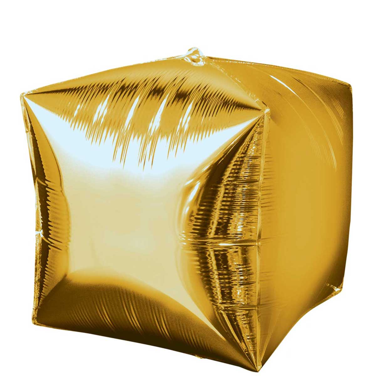 Gold Cubez Balloon 15in Balloons & Streamers - Party Centre - Party Centre