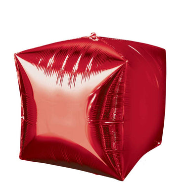 Red Cubez Balloon 15in Balloons & Streamers - Party Centre - Party Centre