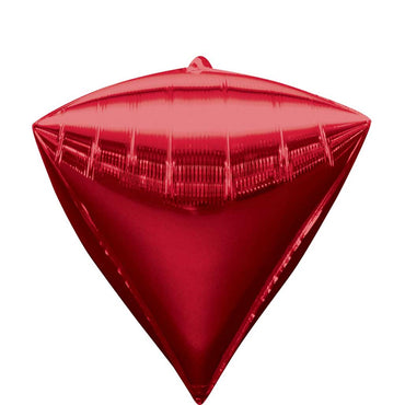 Red Diamondz Balloon 16in Balloons & Streamers - Party Centre - Party Centre