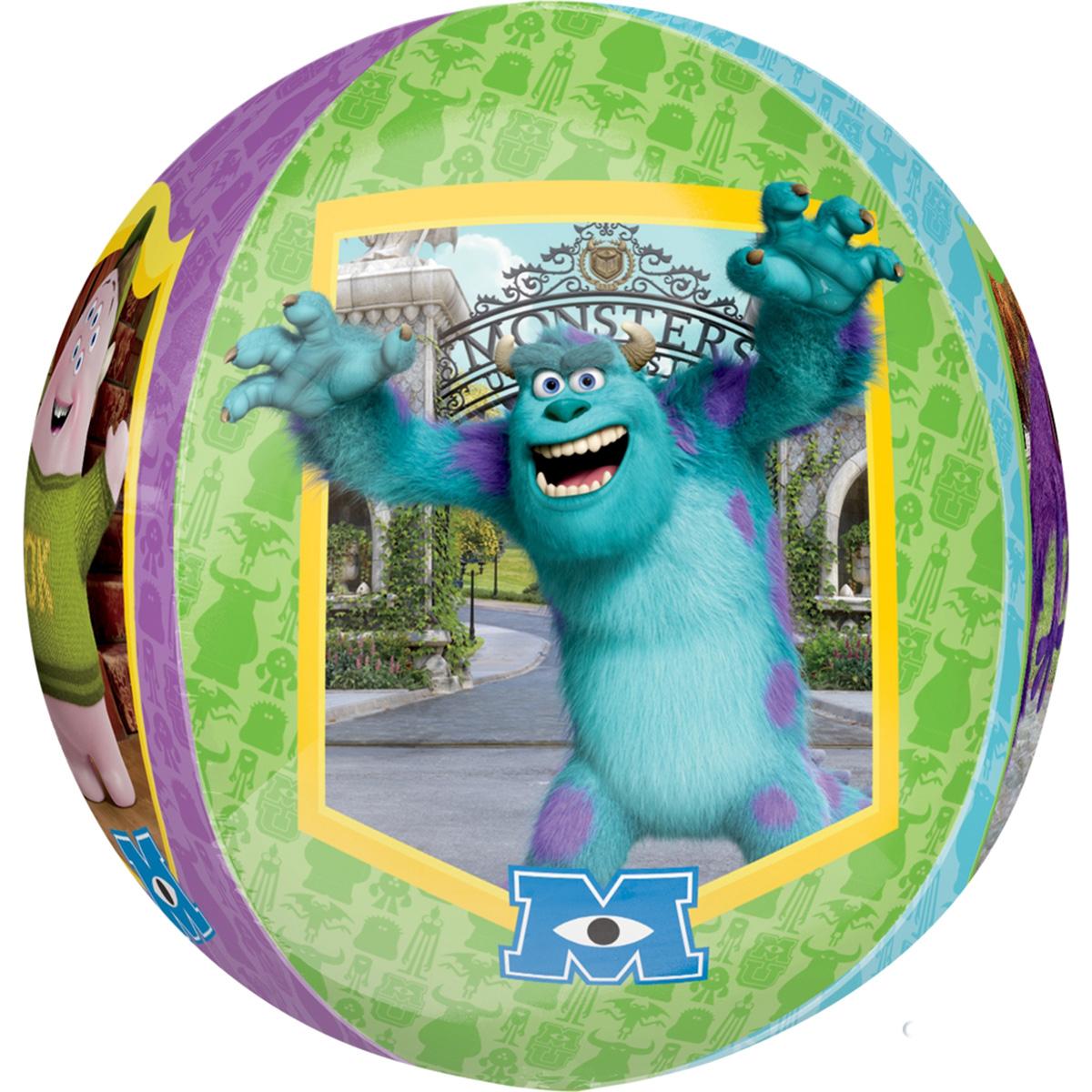 Monsters University Orbz Balloon 38x40cm Balloons & Streamers - Party Centre - Party Centre