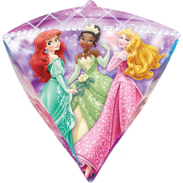 Disney Princess Diamondz Foil Balloon 15x17in Balloons & Streamers - Party Centre - Party Centre