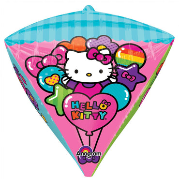 Hello Kitty UltraShape Diamondz Foil Balloon 15in Balloons & Streamers - Party Centre - Party Centre