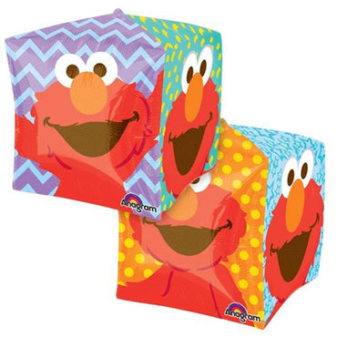 Sesame Street Elmo Cubez Foil Balloon Balloons & Streamers - Party Centre - Party Centre