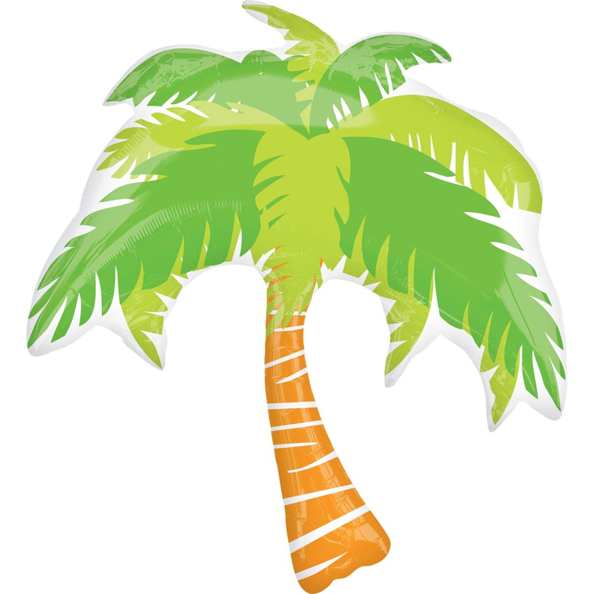 Summer Scene Palm Tree SuperShape Balloon 29 x 33 in Balloons & Streamers - Party Centre - Party Centre