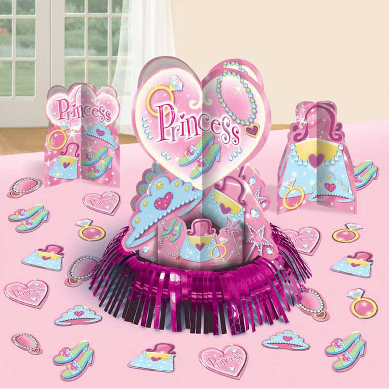 Princess Table Decorating Kit 23pcs Decorations - Party Centre