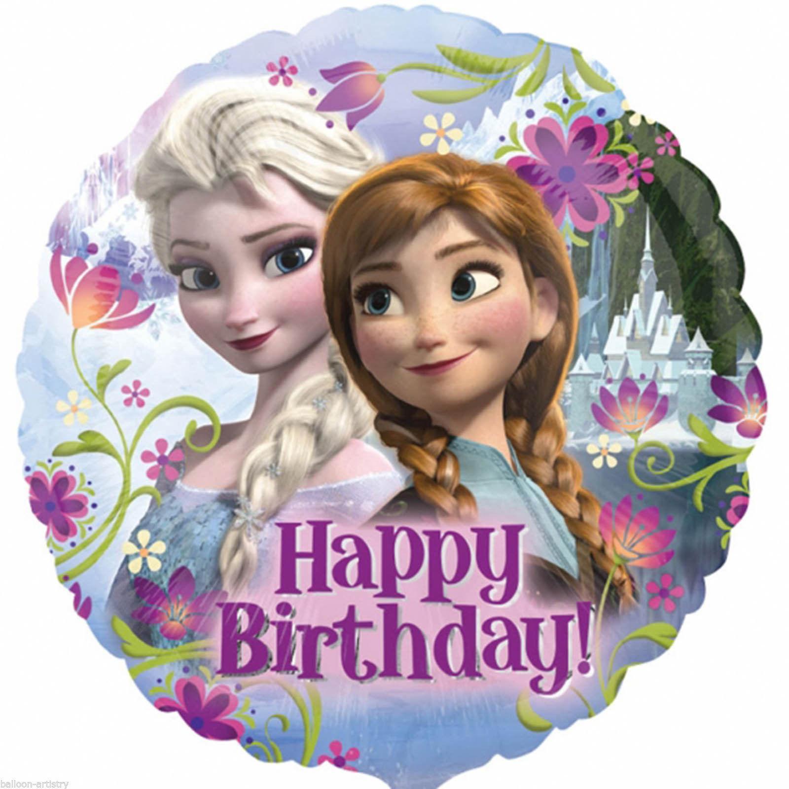 Frozen Happy Birthday Foil Balloon Balloons & Streamers - Party Centre - Party Centre