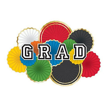 مجموعة تزيين خلفية فاخرة على شكل مراوح 22 قطعة - Party Centre