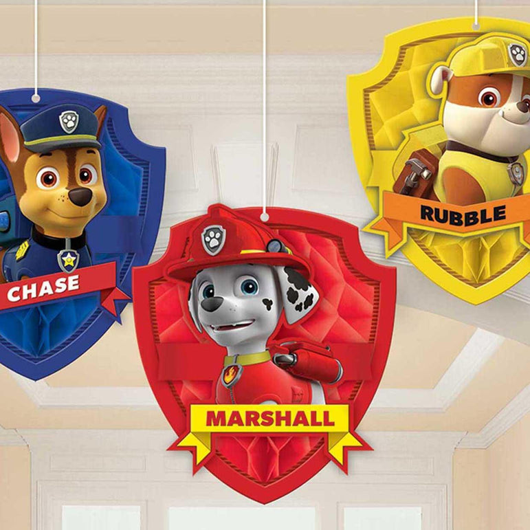 Paw Patrol Honeycomb Decoration Kit