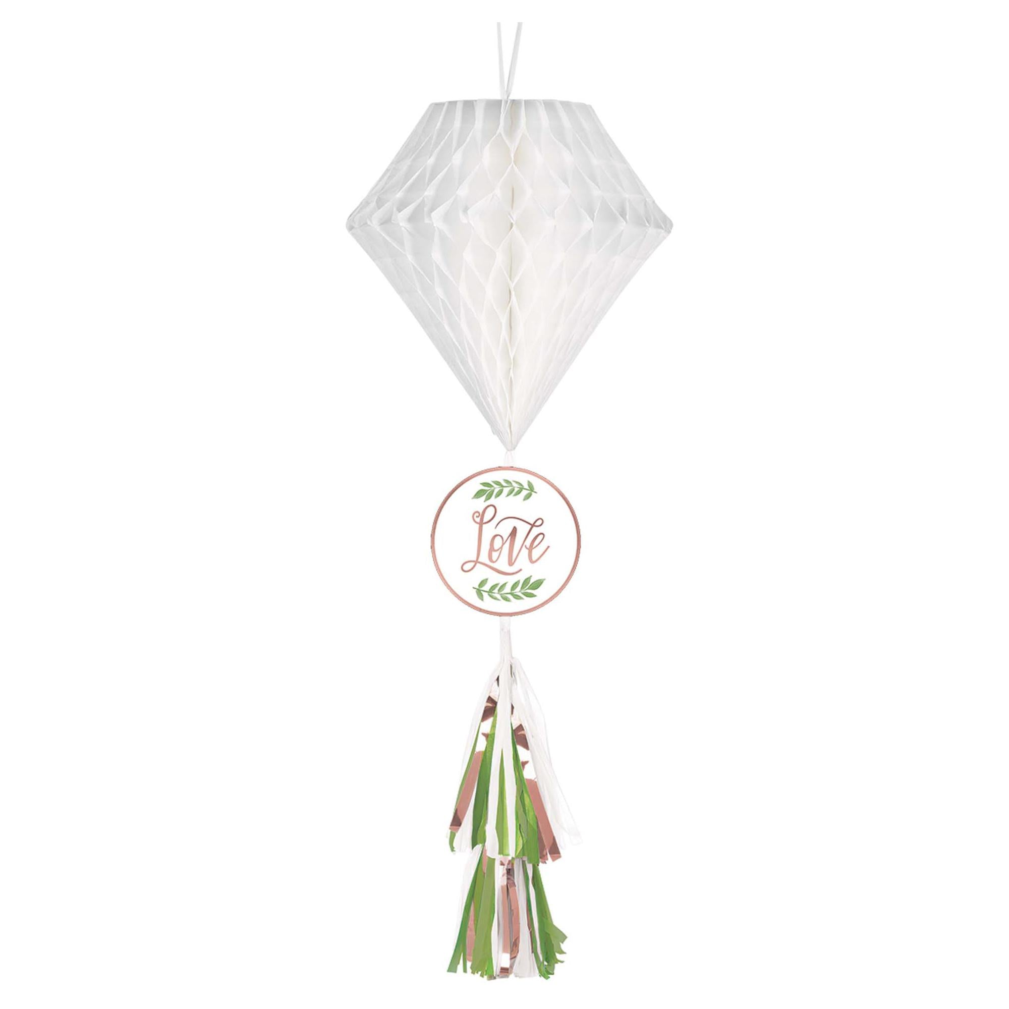 Love and Leaves Tassel Tail & Cutout 29 1/2in Decorations - Party Centre - Party Centre