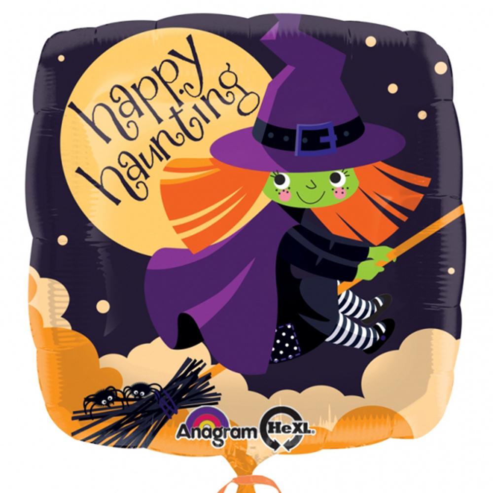 Cute Witch Foil Balloon 18in Balloons & Streamers - Party Centre - Party Centre