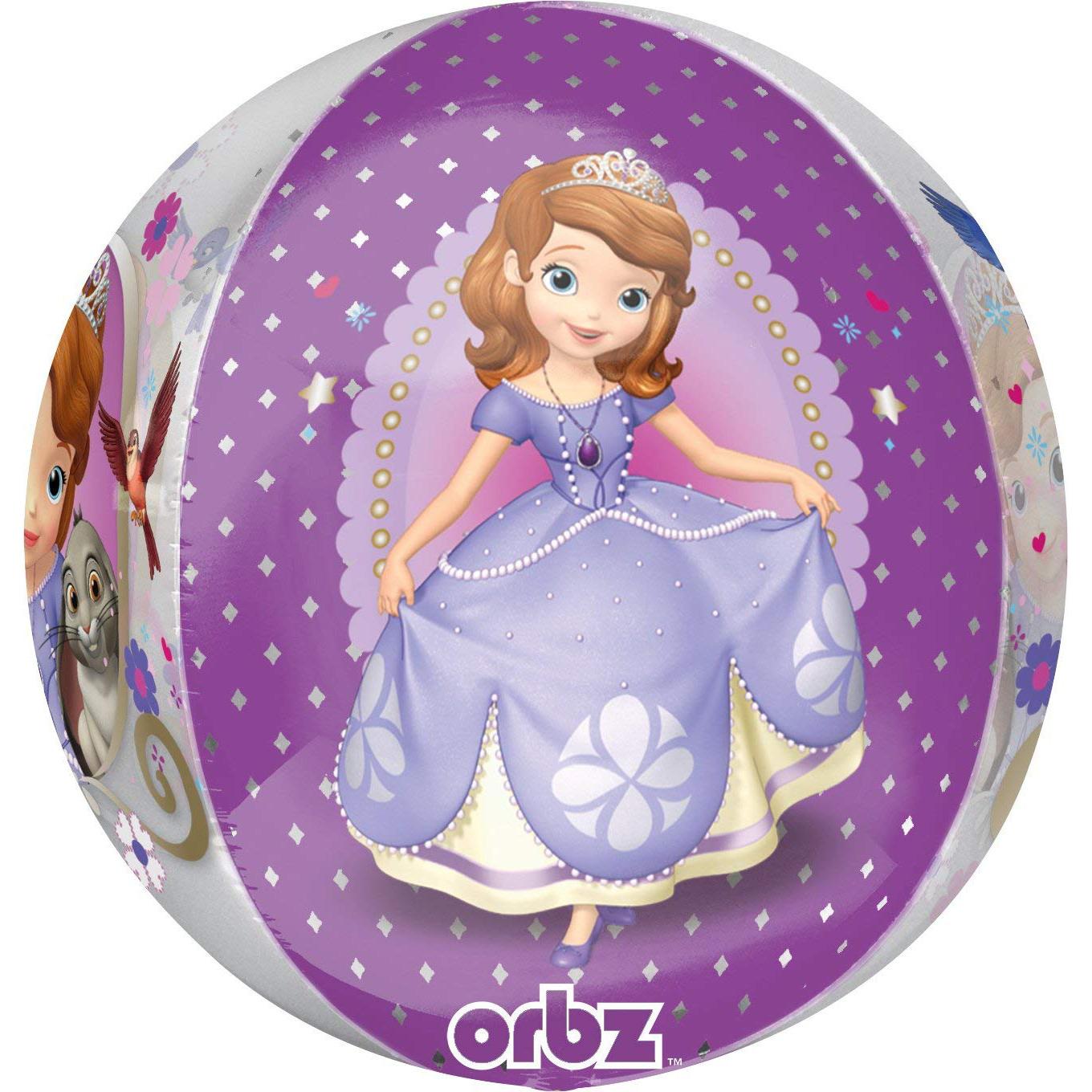 Sofia The First Orbz 38x40cm Balloons & Streamers - Party Centre - Party Centre