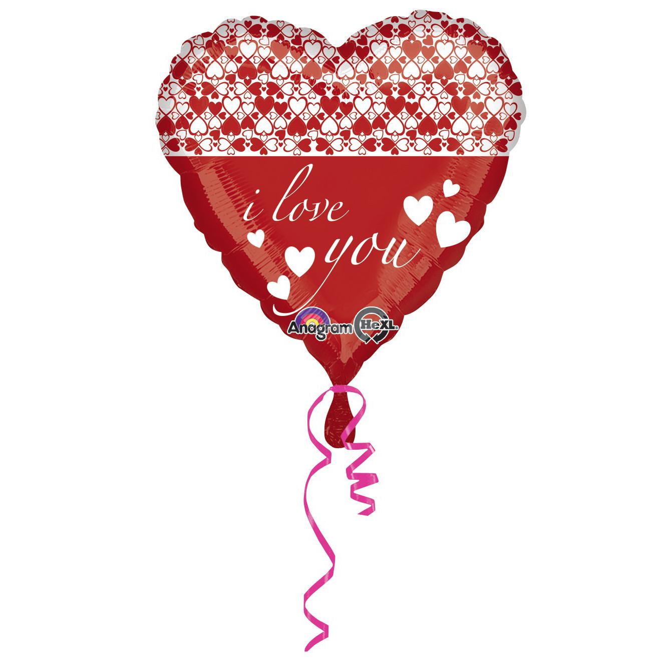 Infinity Hearts Foil Balloon 18in Balloons & Streamers - Party Centre - Party Centre