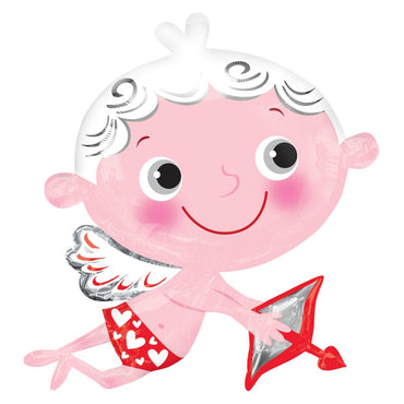 HVD Cupid Strikes SuperShape Foil Balloon 30in Balloons & Streamers - Party Centre - Party Centre