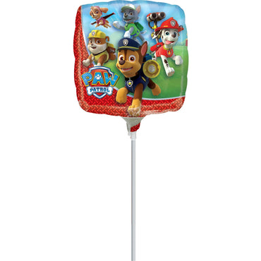 Paw Patrol Mini Foil Balloon 9in Balloons & Streamers - Party Centre - Party Centre