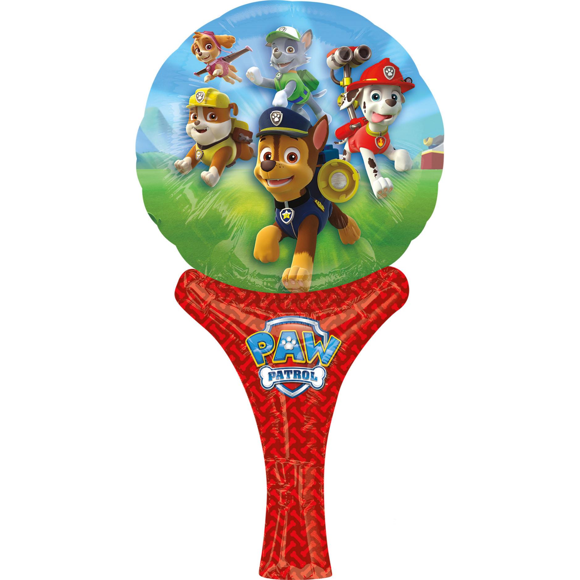 Paw Patrol Inflate A Fun 6x12in Balloons & Streamers - Party Centre - Party Centre