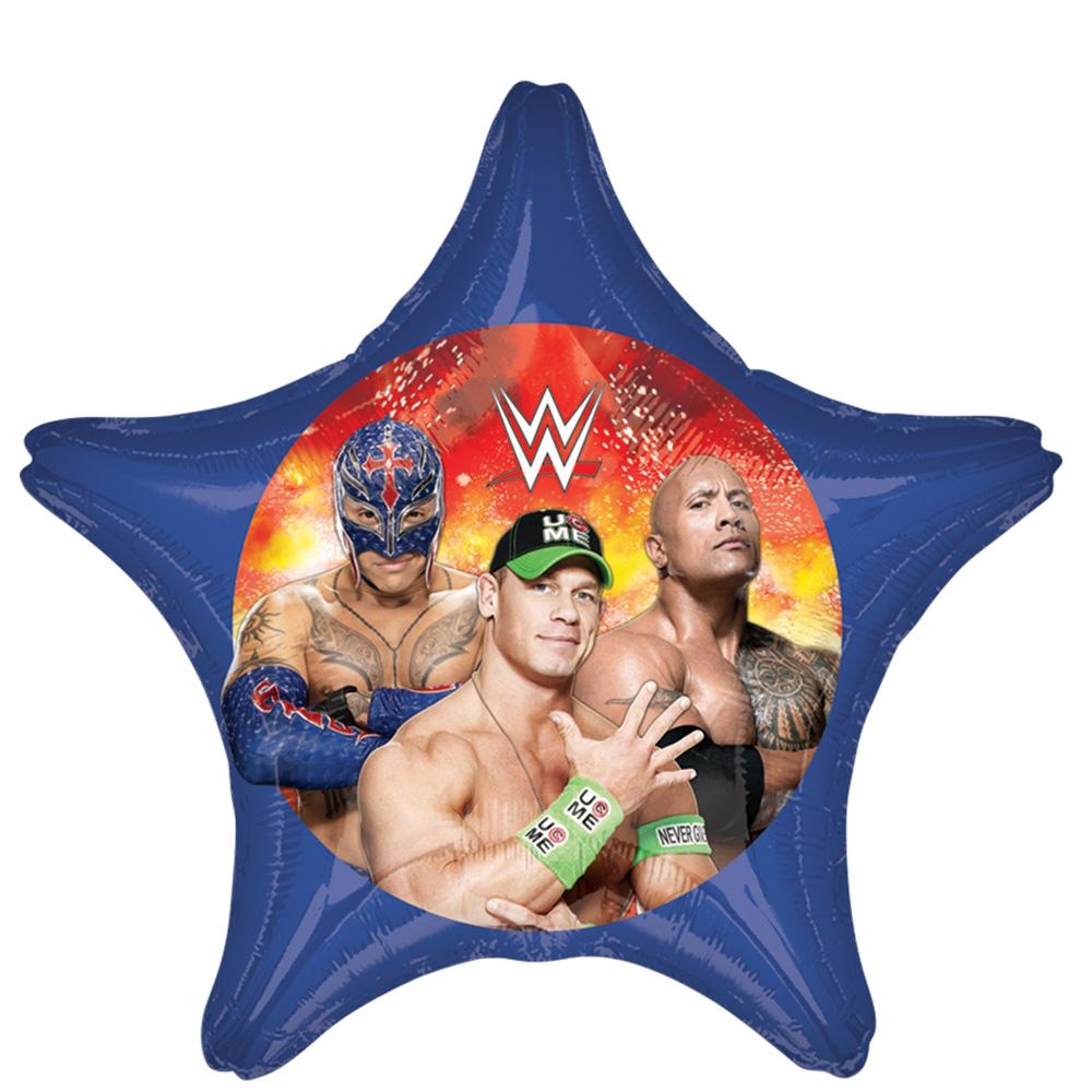WWE Group Star Jumbo Foil Balloon 28in Balloons & Streamers - Party Centre - Party Centre
