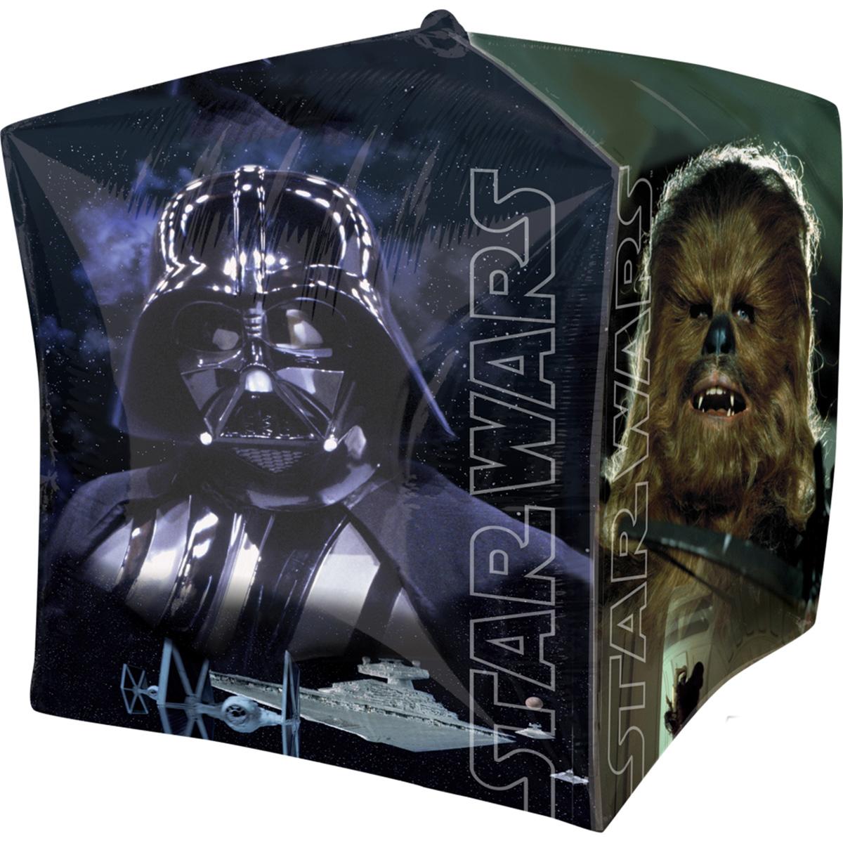 Star Wars Ultra Shape Cubez Balloon 15in Balloons & Streamers - Party Centre - Party Centre