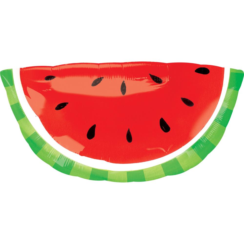 Watermelon SuperShape Foil Balloon 32 x 16 in Balloons & Streamers - Party Centre - Party Centre