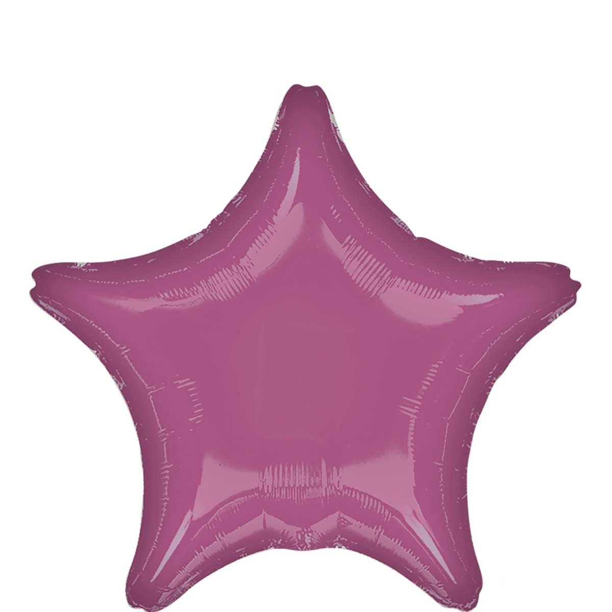 Metallic Pink Star Foil Balloon 19in Balloons & Streamers - Party Centre - Party Centre