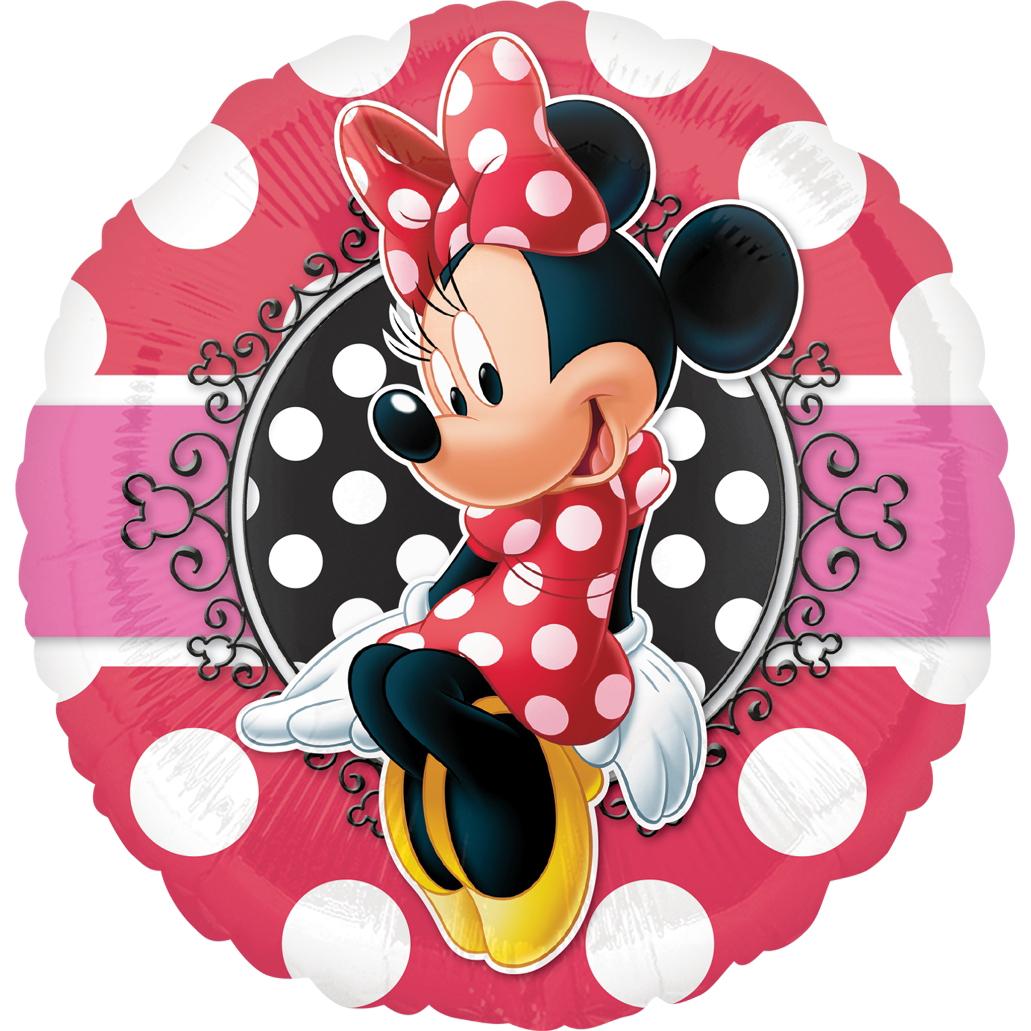 Minnie Mouse Portrait Standard Foil Balloon 18in Balloons & Streamers - Party Centre - Party Centre