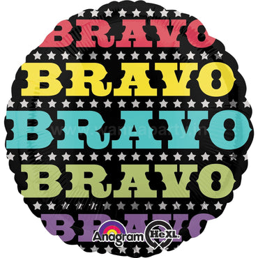 Bravo, Bravo Foil Balloon 18in Balloons & Streamers - Party Centre - Party Centre