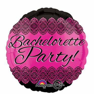 Barchelorette Party Lace Foil Balloon 18in Balloons & Streamers - Party Centre - Party Centre