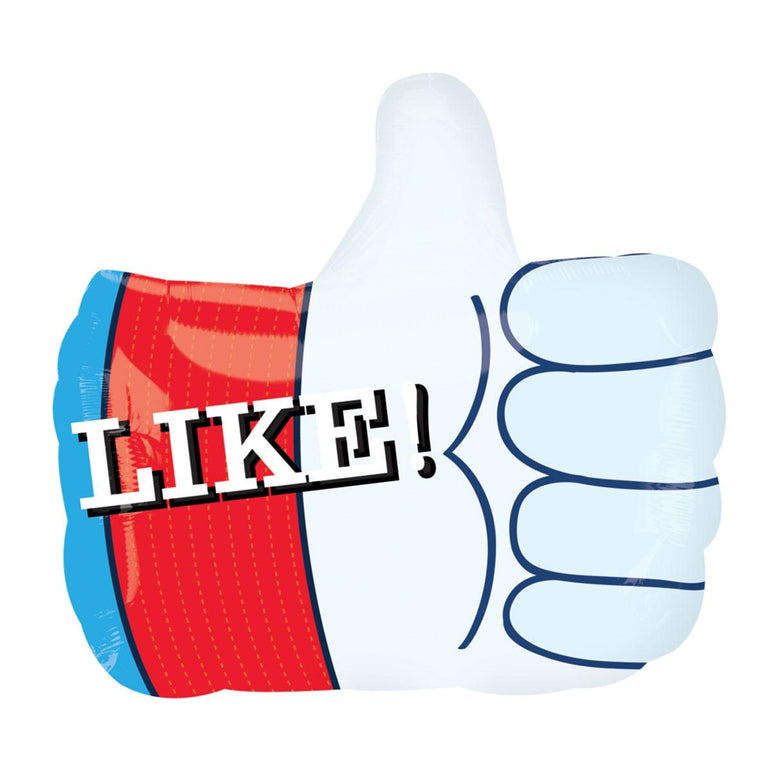 Like! Junior Shape Foil Balloon Balloons & Streamers - Party Centre