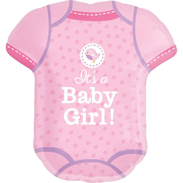 Shower With Love Girl SuperShape Foil Balloon 22 x 24in Balloons & Streamers - Party Centre - Party Centre