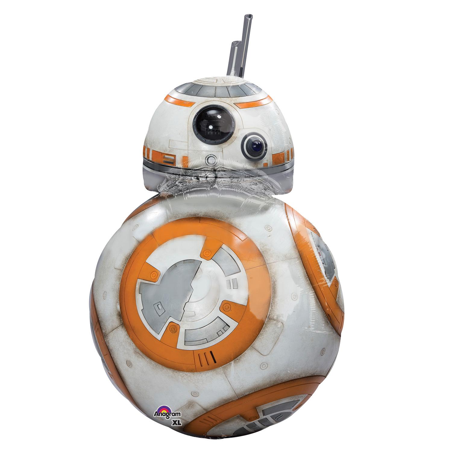 Star Wars the Force Awakens BB8 SuperShape Balloon 20x33in Balloons & Streamers - Party Centre - Party Centre