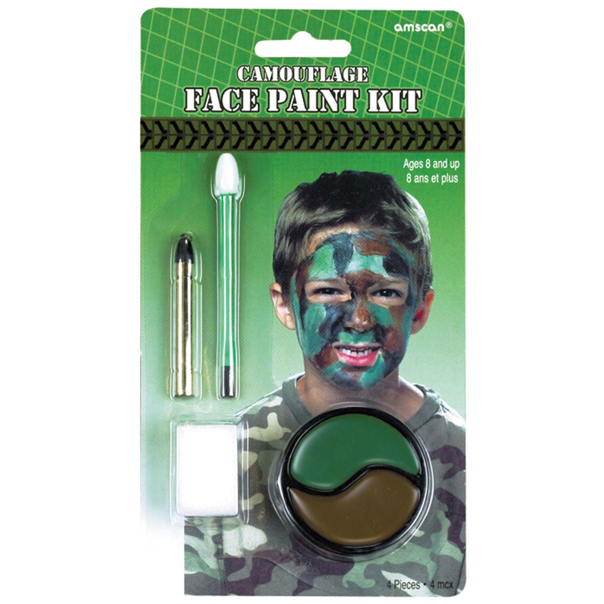 Camouflage Face Paint Kit Favor Party Favors - Party Centre - Party Centre