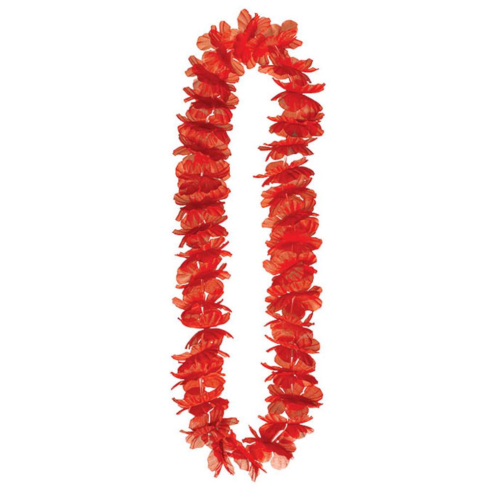 Hawaiian Red Lei Costumes & Apparel - Party Centre - Party Centre