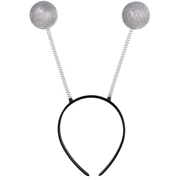 Antennas Martian Silver Head Bopper Costumes & Apparel - Party Centre - Party Centre