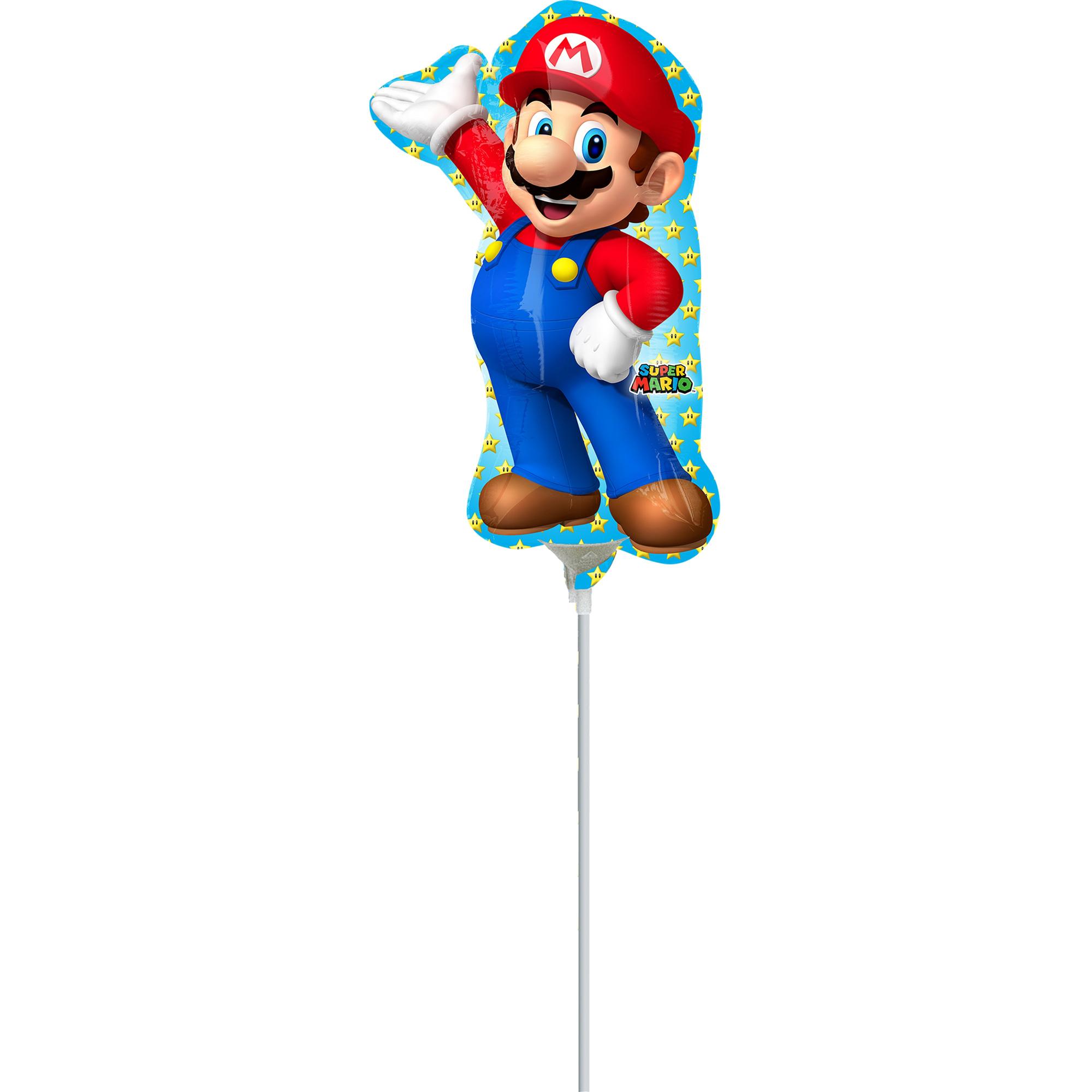 Mario Bros. Mini Shape Balloon Balloons & Streamers - Party Centre - Party Centre