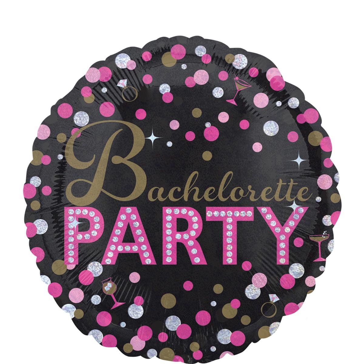Bachelorette Sassy Party Jumbo Holographic Balloon 28in Balloons & Streamers - Party Centre - Party Centre
