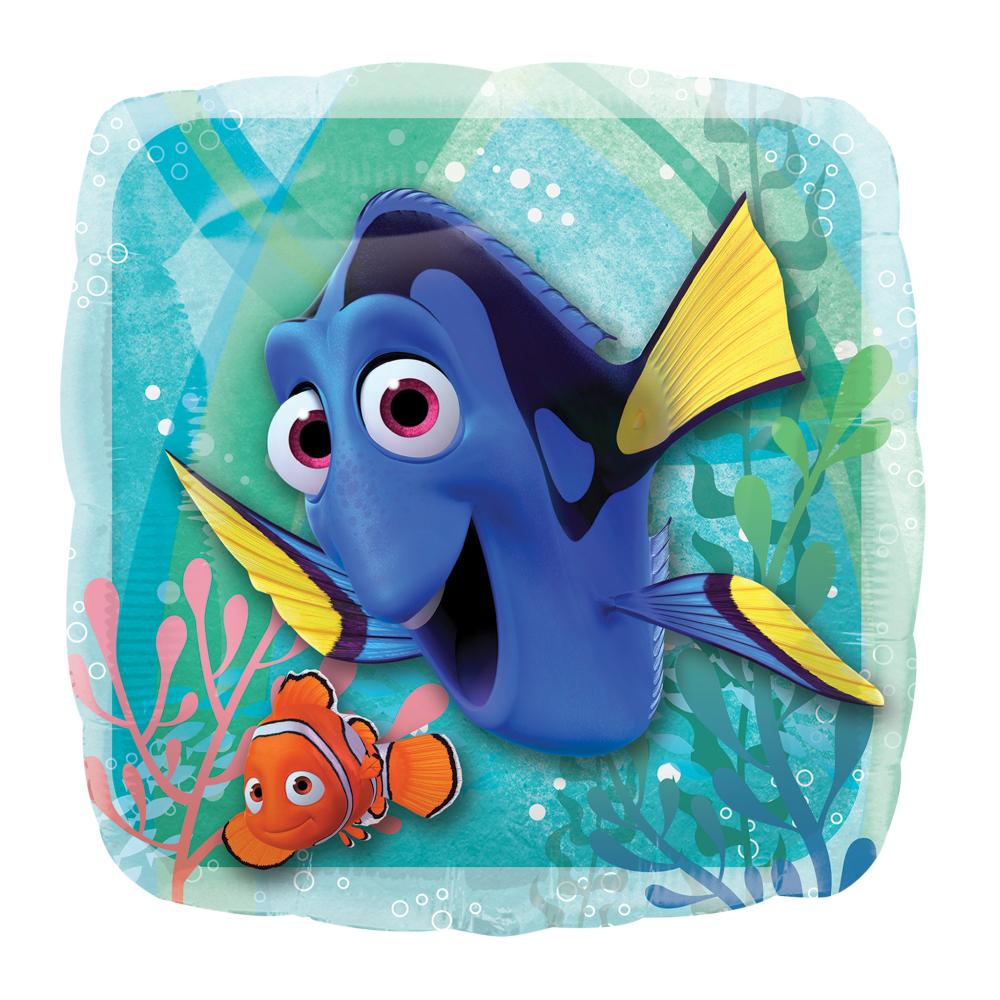 Finding Dory Square Foil Balloon 18in | Finding Nemo Foil Balloons ...