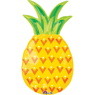 Pineapple SuperShape Foil Baloon 14x31in Balloons & Streamers - Party Centre - Party Centre