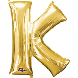 Gold Letter SuperShape Foil Balloons