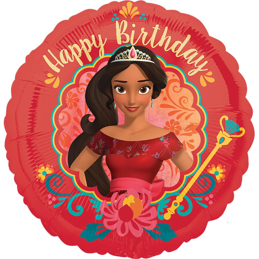 Elena of Avalor Happy Birthday Foil Balloon 18in Balloons & Streamers - Party Centre - Party Centre