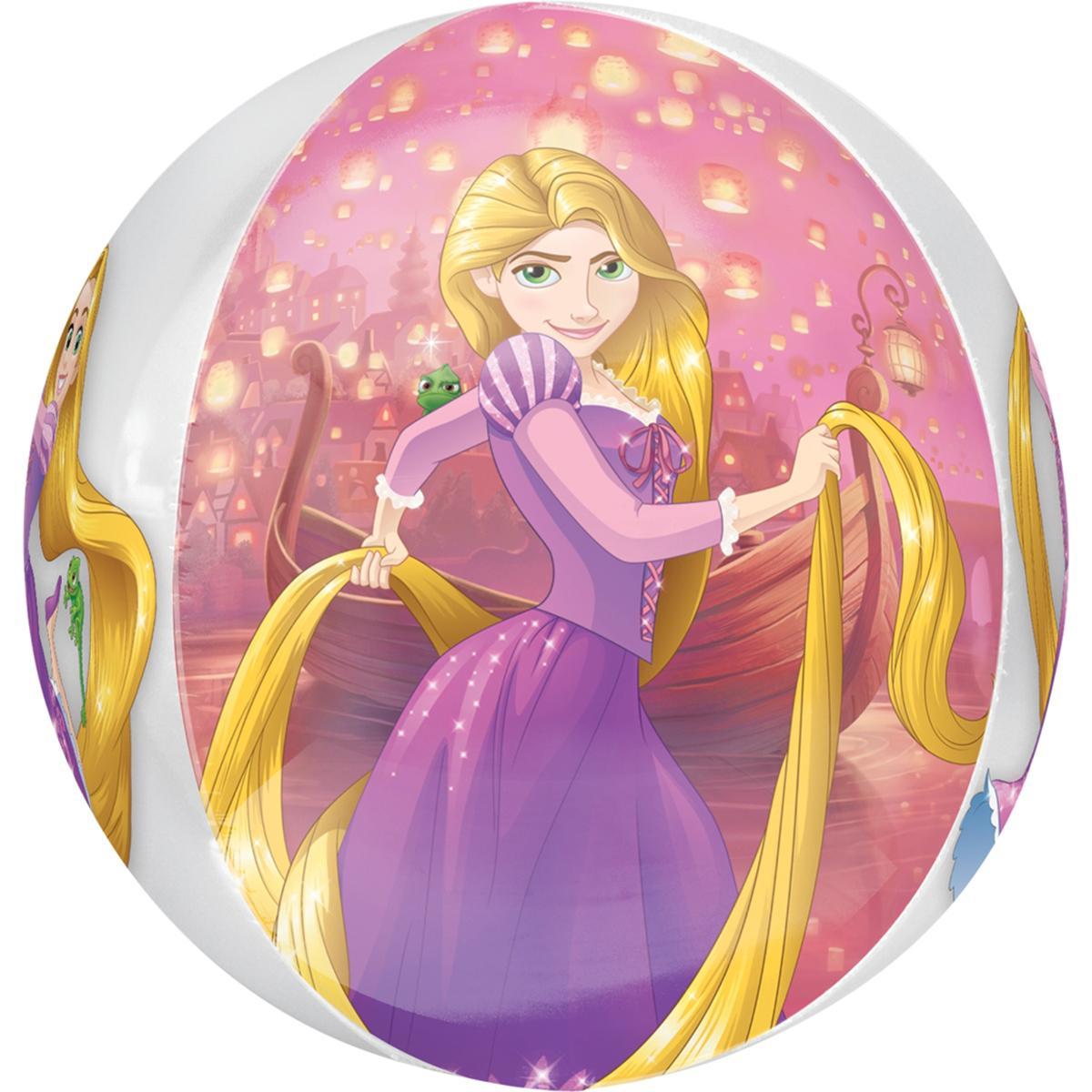 Rapunzel Clear Orbz Balloon 38x40cm Balloons & Streamers - Party Centre - Party Centre
