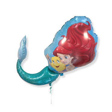 Ariel Dream Big SuperShape Foil Balloon 28x34in - Party Centre