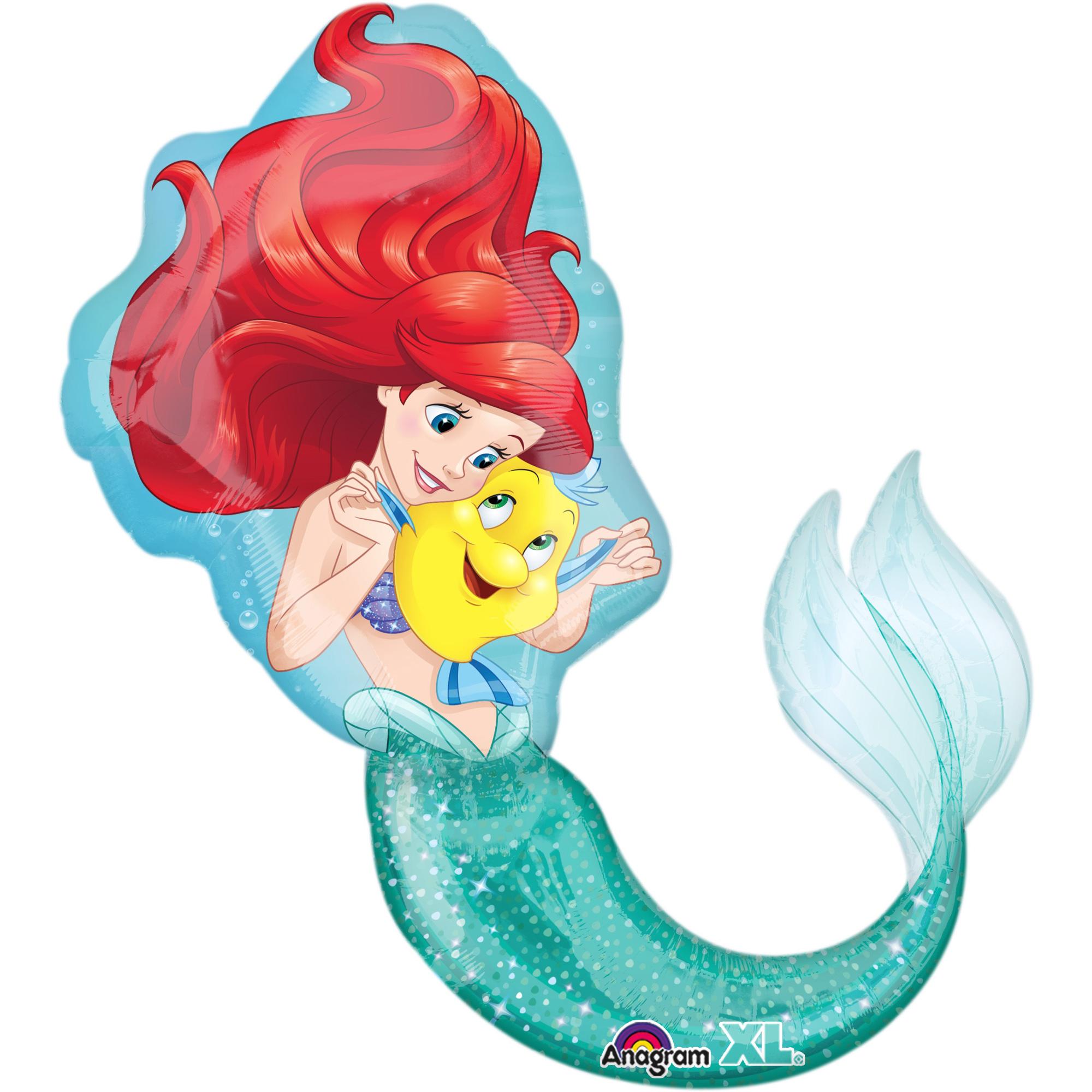 Ariel Dream Big SuperShape Foil Balloon 28x34in Balloons & Streamers - Party Centre - Party Centre