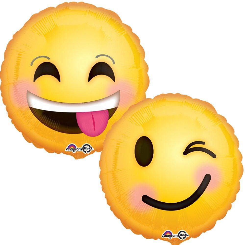 Emoticon Smile Foil Balloon 18in Balloons & Streamers - Party Centre - Party Centre