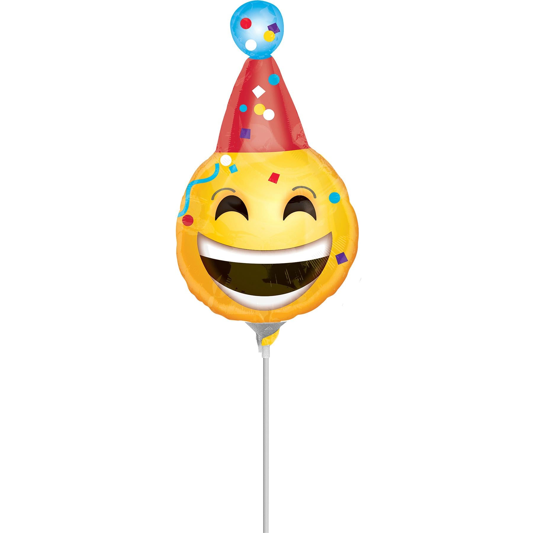 Birthday Emoticon Mini Shape Balloon Balloons & Streamers - Party Centre - Party Centre
